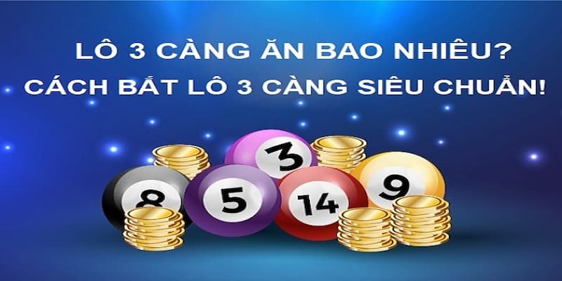 Tính tiền lô 3 càng chuẩn nhất bạn có biết Tính tiền lô 3 càng chuẩn nhất bạn có biết