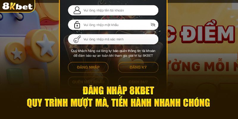 Hướng dẫn đăng nhập vào tài khoản 8KBET tại thiết bị di dộng
